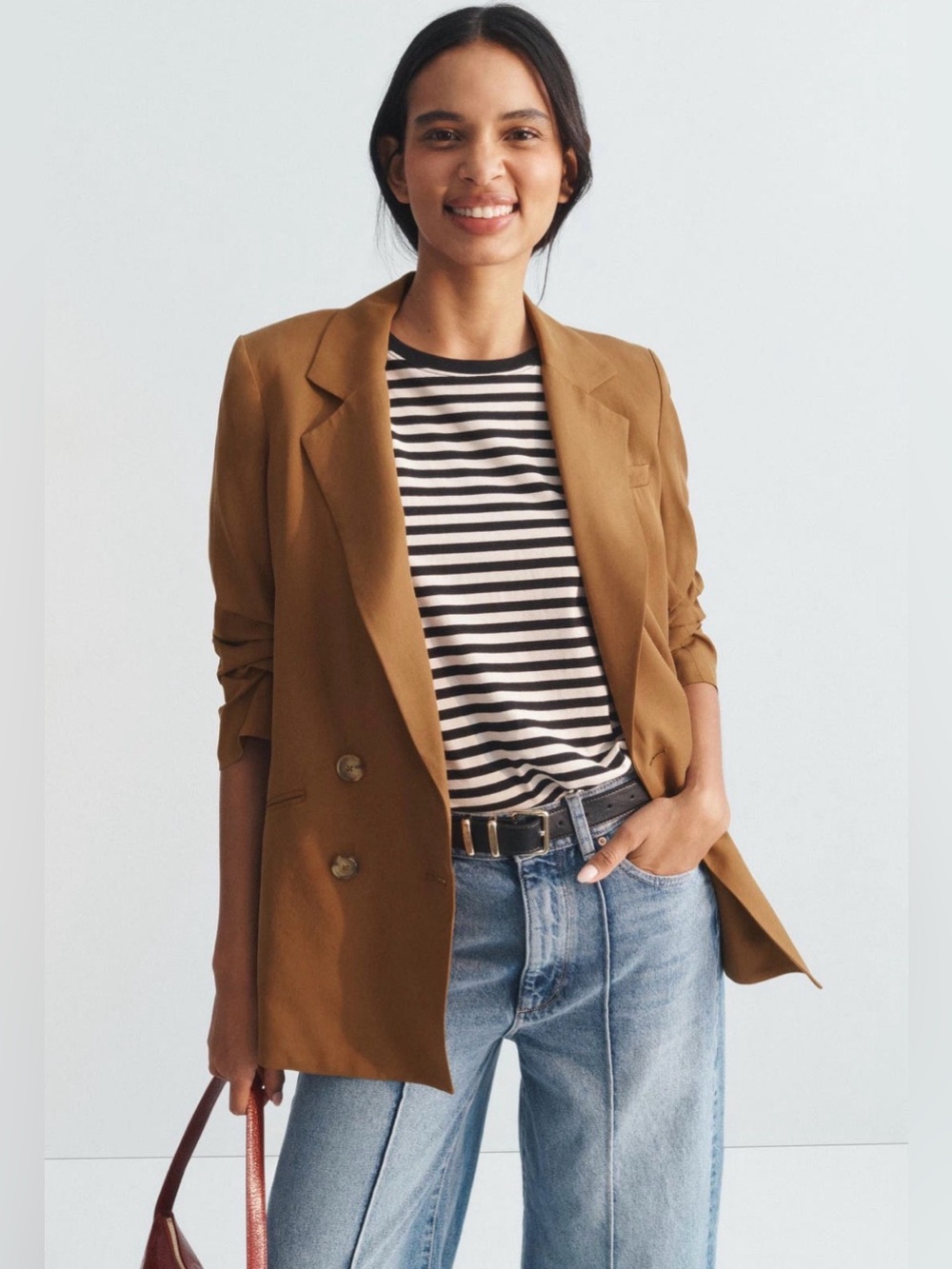 Veronica Beard Brown Rupert Blazer